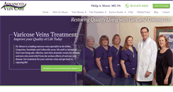 Desktop Screenshot of advancedveincare.net